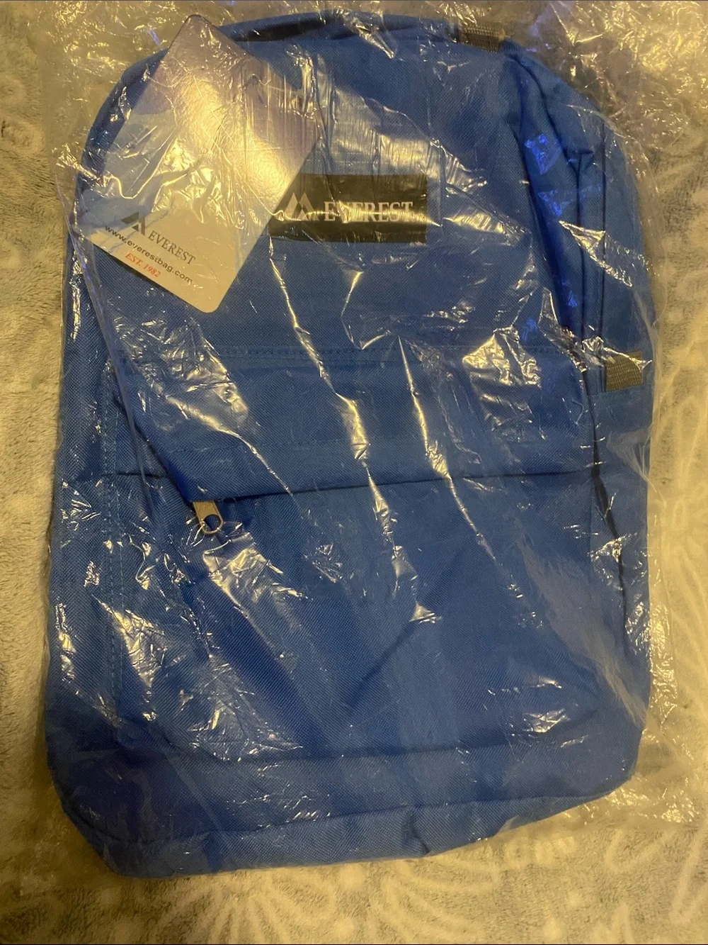 EVEREST Classic Blue Everyday Backpack for Men